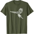 thumbnail image 1 of Flying Cool Parrot Bird Tropical Bird Animal Cockatoo Macaw T-Shirt, 1 of 1