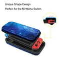thumbnail image 3 of Fintie Carrying Case for Nintendo Switch OLED Model 2021/Switch 2017, [Shockproof] Hard Shell Protective Cover Travel Bag w/10 Game Card Slots,Starry Sky, 3 of 8