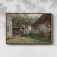 thumbnail image 2 of Vintage Landscape-CCCLXII By Wexford Home Framed in Walnut Wood Gallery Wrapped Canvas 17 in. x 25 in., 2 of 7