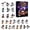 08, variant on WEIOUKC Advent Calendar 2026 Halloween,24 Day Halloween Countdown Calendar, 24 Collectible 2D Set, Cute Hanging Decor, Daily Countdown Surprise