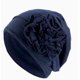 thumbnail image 1 of Womens Headwear Turban Hat For Postpartum Comfort Dark Blue Cold Cap Soft Breathable Headscarf For Hair Protection For Home And Outdoor Use, 1 of 3