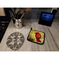 thumbnail image 3 of Sha Red Baba Bird Pair of Pot Holders 7.5 in x 7.5 in, 3 of 5