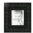 thumbnail image 2 of ArtToFrames 5" x 6" Majestic Black Picture Frame, 5x6 inch Black Wood Poster Frame (WOM-5120), 4 Pack, 2 of 6