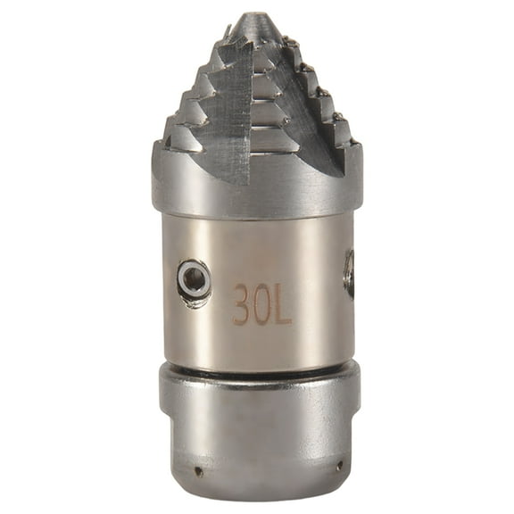 3/8 Mini Rotating Nozzle Small Flow 30L High Pressure Water Rat Sewer Drain Pipe Cleaning Nozzle Drain Cleaner,1 * 3/8 Pagoda Type Mine 30L