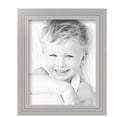 thumbnail image 2 of ArtToFrames 8" x 10" Silver Picture Frame, 8x10 inch Silver Wood Poster Frame (WOM-5388), 4 Pack, 2 of 8