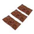 thumbnail image 2 of Moldes para pudín de bricolaje, 3 piezas de molde para hornear alimentos, molde de chocolate para bricolaje, accesorio para hornear, elegante y moderno, 2 of 8