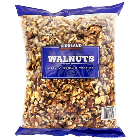 Kirkland Signature Walnut Halves 3 Pounds