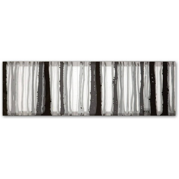 Trademark Fine Art "Foggy Forest" Canvas Art by Roderick Stevens