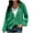 Green, variant on GigrtiJin Women's Cardigan V-Neck Sweaters Casual Long Sleeved Button down Solid Color Loose Sweater Jackets