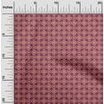 thumbnail image 2 of oneOone Georgette Viscose Purple Fabric Geometric Sewing Fabric By The Yard Printed Diy Clothing Sewing Supplies 42 Inch Wide, 2 of 4