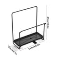thumbnail image 3 of Tranfacy Home and Kitchen,Kitchen Supplies,Over Sink Kitchen Organizer Kitchen Counter Storage for Utensils Sponges Rustproof Easy Clean for Home Restaurant Use, 3 of 4