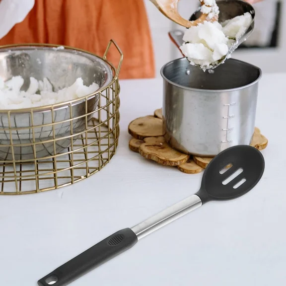 Silicone Kitchenware Set Non Scratch Cooking Utensils Spoons For