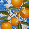 thumbnail image 5 of Fenyluxe Oranges Leaves Flowers Pretty Shower Curtain Set with Hooks, 100% Polyester Fiber, Washable Shower Curtain, Various Sizes 60x72, 5 of 7
