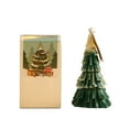thumbnail image 4 of Christmas Tree Soy Wax Scented Candle Gold Foil Creative Gift Christmas Decoration Christmas Gifts, 4 of 4