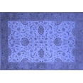 thumbnail image 1 of Ahgly Company Indoor Rectangle Oriental Blue Industrial Area Rugs, 5' x 7', 1 of 4