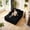 Black, variant on Orhopui Oversized Chaise Lounge Chair Indoor,Boneless Couch Upholstered Sofa Bed Memory Foam with Throw Pillows and Armrests,Cozy Reading Sleeper Chairs for Living Room, No Assembly