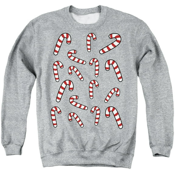Candy Cane Christmas Crew Unisex Adult Crewneck Sweatshirt