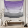 thumbnail image 5 of Purple Gray Large Tapestry for Bedroom Wall Hanging Tapestry,Vintage Rustic Abstract Striped Wooden Grain Ceiling Backdrop Tapestries Poster Blanket Wall Decor for Teens Room Living Room 85" x 90", 5 of 8