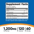 thumbnail image 5 of Nutricost Schisandra Supplement 1,200mg Per Serving, 120 Capsules for 60 Servings Per Bottle - Berry Fruit Extract, Vegan, GMO-Free, Gluten-Free, 5 of 5
