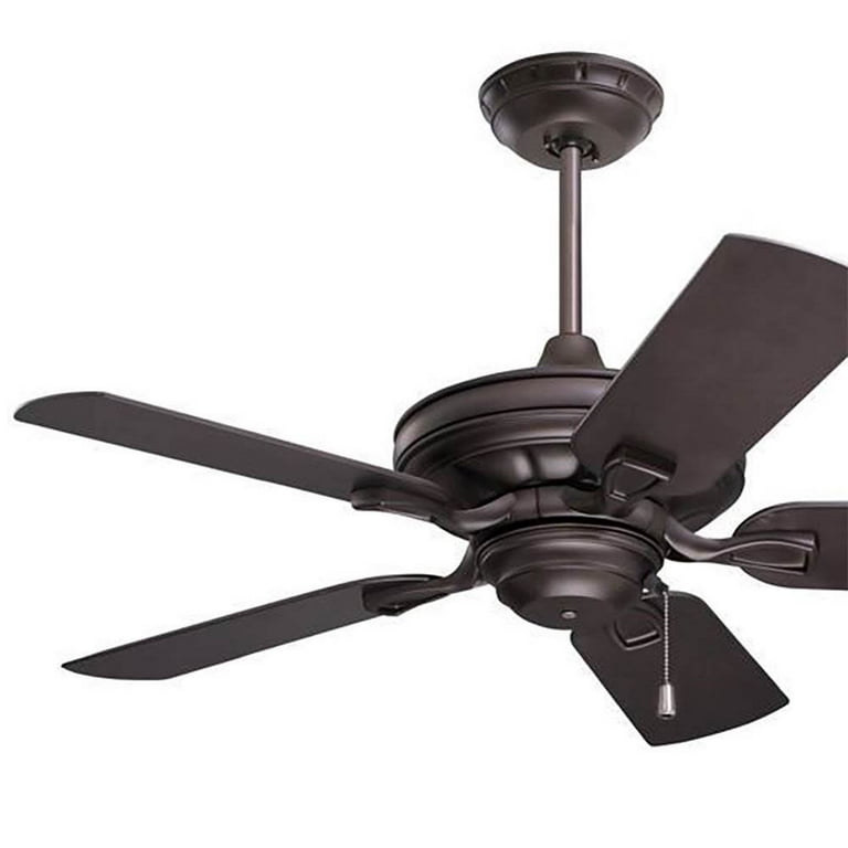 Emerson 52 Inch Indoor Outdoor 5 Blade Veranda Wet Rated Ceiling Fan, Bronze Emerson 52 Inch Indoor Outdoor 5 Blade Veranda Wet Rated Ceiling Fan, Bronze