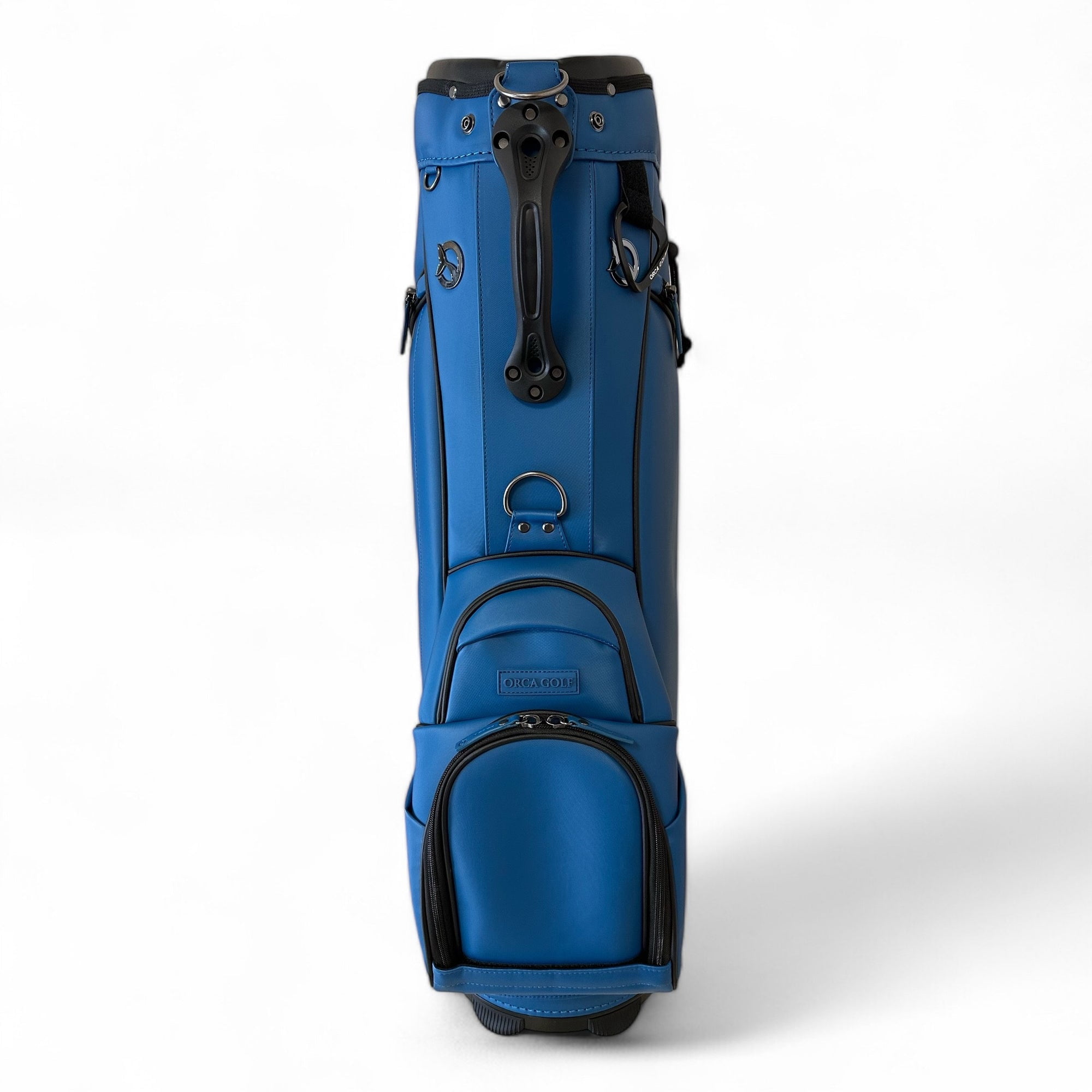 NEW Orca Golf SpyHop Synthetic Leather Cart Bag 6-Way Top - Deep Sea Blue