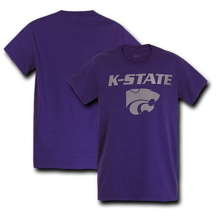 Antigua Kansas State Wildcats - Purple Kansas K State University KSU Wildcats Cotton T-Shirts Tee Shirt Shirts-S