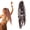 Brown, variant on Boho Dreadlock Hair Extension, Elastic Dread Ponytail,Beaded Clip-in Braids