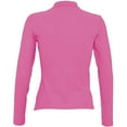 thumbnail image 2 of SOLS Womens Podium Cotton Pique Long-Sleeved Polo Shirt, 2 of 4