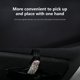 thumbnail image 4 of Tarjetero para gafas con visera de coche | Plástico ABS con incrustaciones de diamantes | Almacenamiento multifuncional para gafas, tarjetas y entradas | Se adapta a varios parasoles | Compacto, 4 of 6