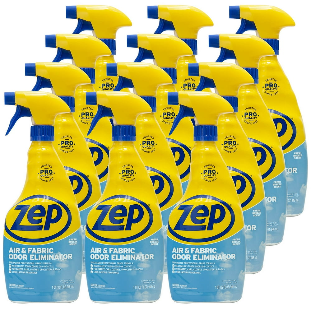 Zep Air and Fabric Odor Eliminator ZUAIR 32 oz (Case of 12) Walmart