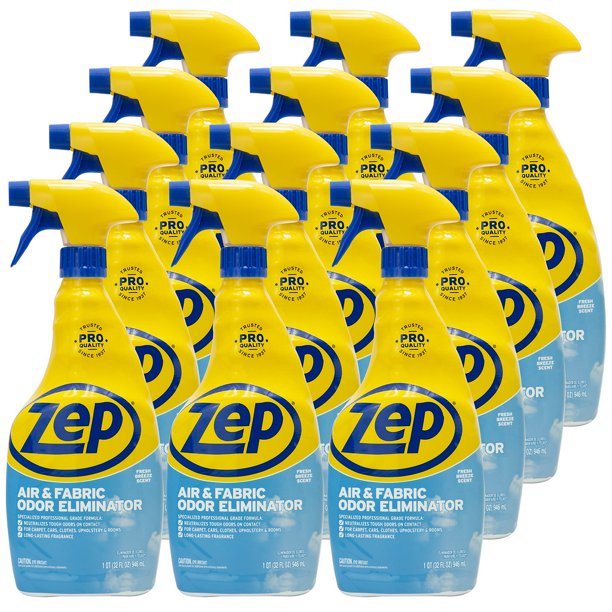 Zep Air and Fabric Odor Eliminator ZUAIR 32 oz (Case of 12) Walmart