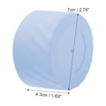 thumbnail image 2 of Unique Bargains 1 Pc Protective Spiral Pattern Water Bottle Cover Silicone Light Blue, 2 of 5
