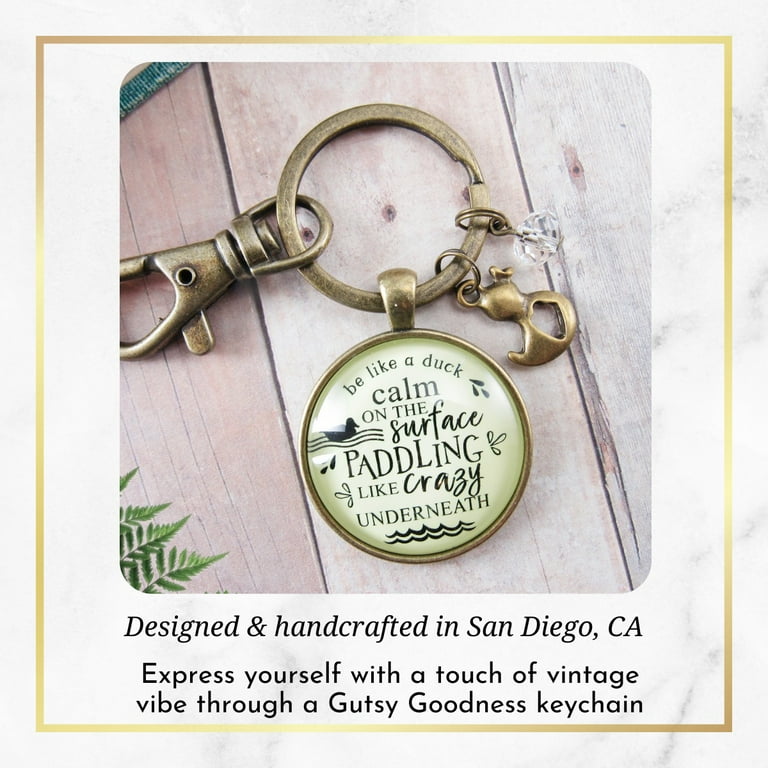 Gutsy Goodness You Are Capable of Amazing Things, Motivational and Inspirational Keychains