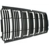 Grille Insert Black for 2002-2004 Jeep Liberty OE Replacement J070104