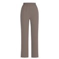 thumbnail image 7 of CHUMUD Cotton Soft Wide Leg Pants for Petite Women High Waist Casual Relaxed Straight Leg Baggy Pants with Pockets, 7 of 7