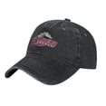 thumbnail image 2 of Rider Broncs Hat Adult Adjustable Classic Washed Casquette Cap Hat Baseball Cap, 2 of 8