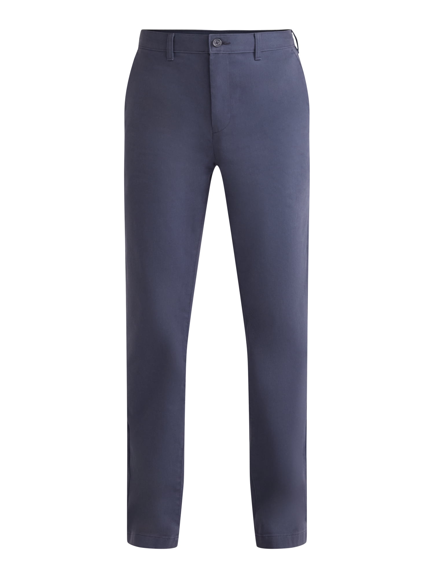 George Men's & Big Men's Classic Fit Flat Front Wrinkle Resistant Casual Pants, Waist Sizes 29-56