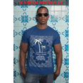thumbnail image 3 of ShirtBANC California Republic Mens State Bear Shirt Palm Tree Paisley Design Tee, 3 of 4