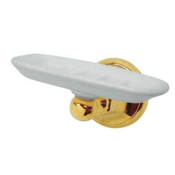 Elements Of Design Eba4815pb Wall Mounted Soap Dish From The New York Collection - Brass