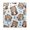 Sleeping Cute Bear, variant on Dailycode Shower Curtain Liners 72x72in Water Resistant Machine Washable Rustproof Grommets Fabric Bath Curtain, Sleeping Cats Face
