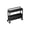 A-Black, variant on Space Saving 2 Tier Slim Rolling Cart, Mobile Storage Organizer for Kitchen Pantry Snacks, Bathroom and Dorm Solution, Great for New Home Gift