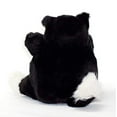 thumbnail image 2 of Unipak Plumpee Cat Plush Toy, 9 inches Tall, Black and White, 2 of 4