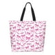 thumbnail image 1 of Easygdp Pink bows Bolsas Tote para Mujer, Bolsos de Hombro para Viaje, Bolsos de Mano de Gran Capacidad para Compras y Trabajo, 1 of 8