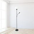 thumbnail image 2 of Pemberly Row 71.5" Floor Lamp with Reading Light 2Pack Set-Black, 2 of 7