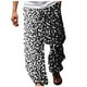thumbnail image 2 of Pantalones largos de verano para hombre, informales, a la moda, con estampado degradado, cintura elástica, rectos, 2 of 5