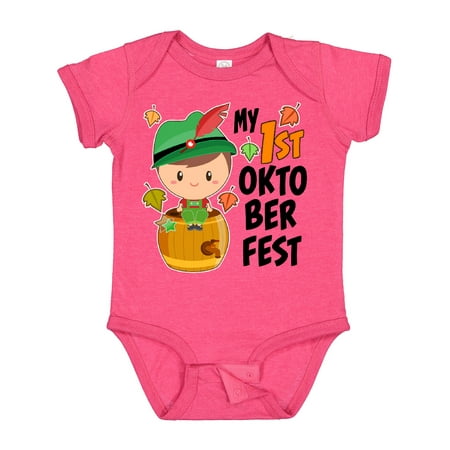 

Inktastic My First Oktoberfest Boy Gift Baby Boy or Baby Girl Bodysuit