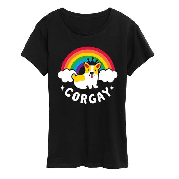 Instant Message - Corgay - Women's Short Sleeve Graphic T-Shirt