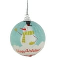 thumbnail image 3 of Northlight 14-Piece Snowmen 'Happy Holidays' Decoupage Christmas Ball Ornament Set 2.25"(60mm) - 2.25", 3 of 6
