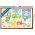 thumbnail image 2 of Pokémon: One Scene - Group Wall Poster, 14.725" x 22.375" Framed, 2 of 4
