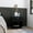 Black, variant on Single drawer and open storage / Meet daily storage needs
